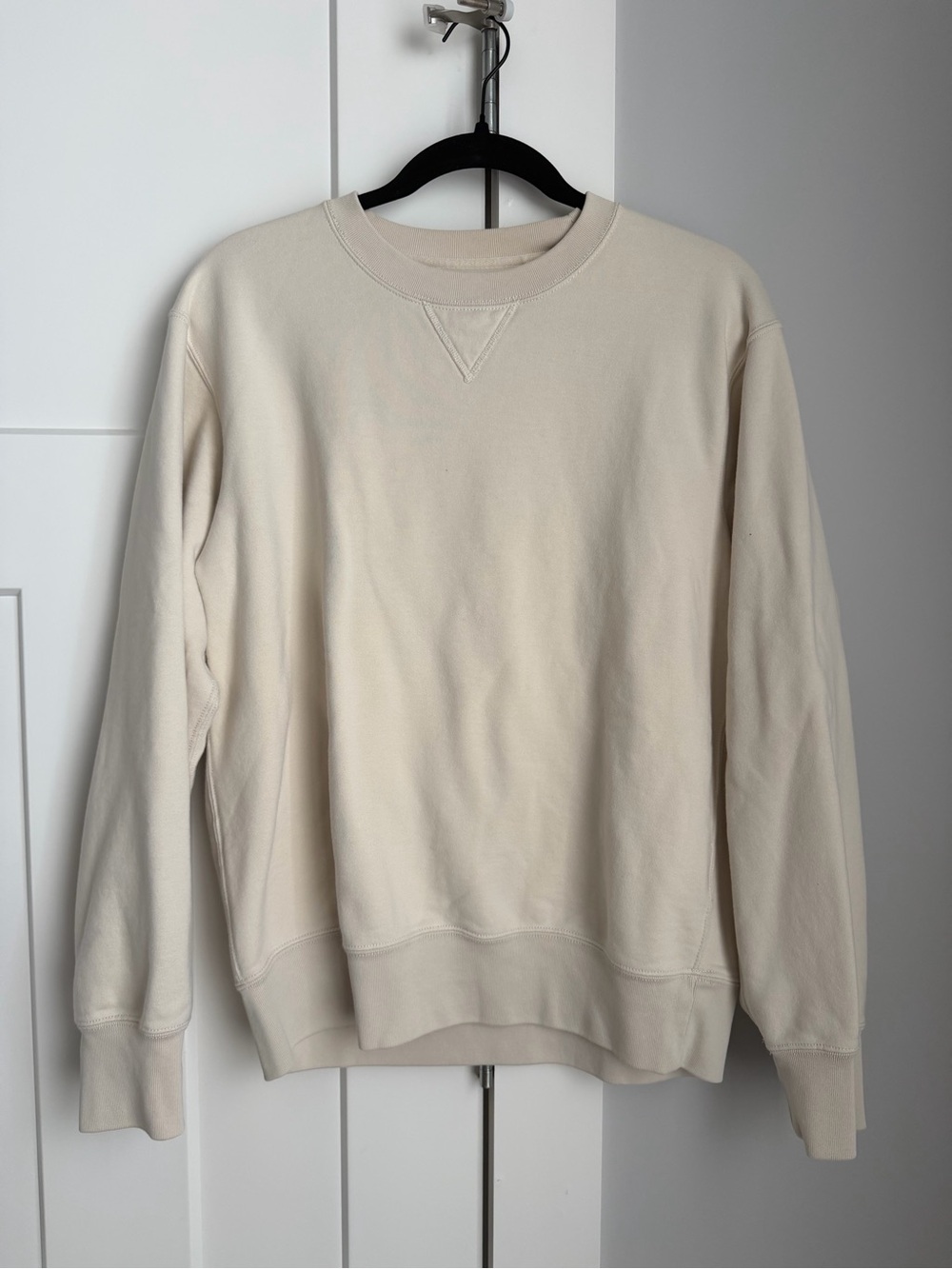 Uniqlo Crew Neck Sweatshirt | Men’s Medium | Cream